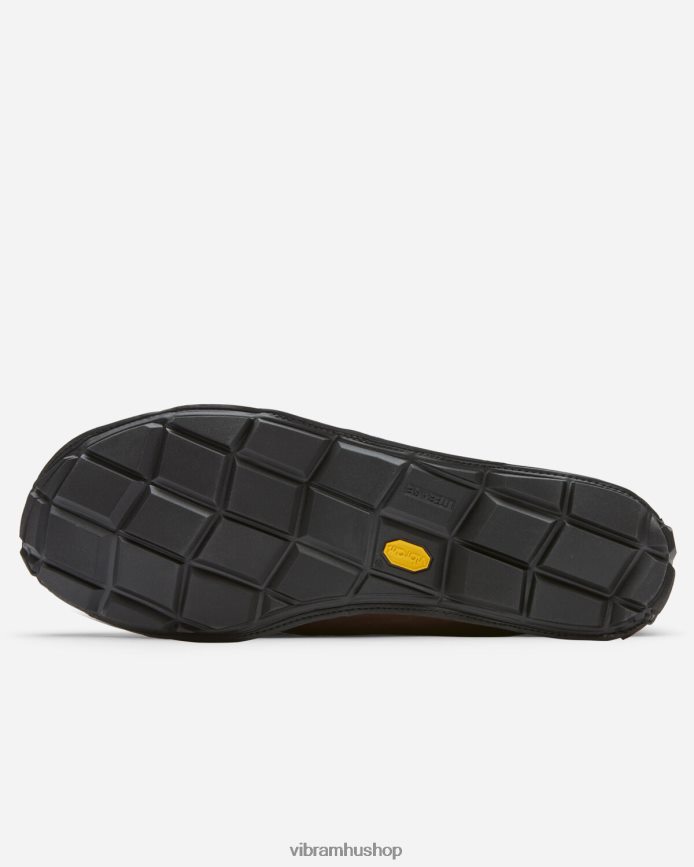 férfiak barna fekete egynegyede bőr T442ZL123 Vibram cipő