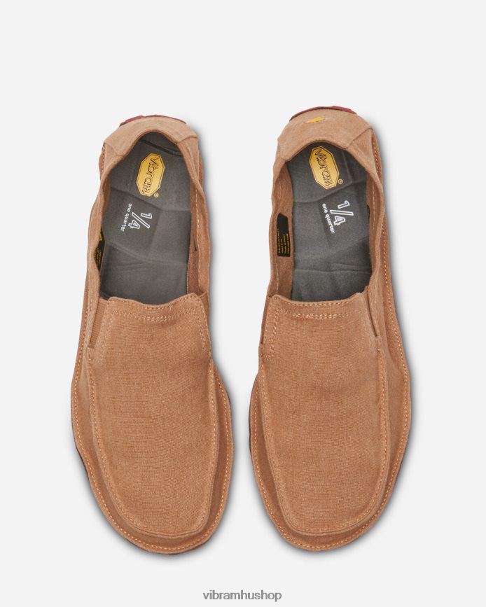 férfiak dohány/tégla egynegyed kendert T442ZL124 Vibram cipő