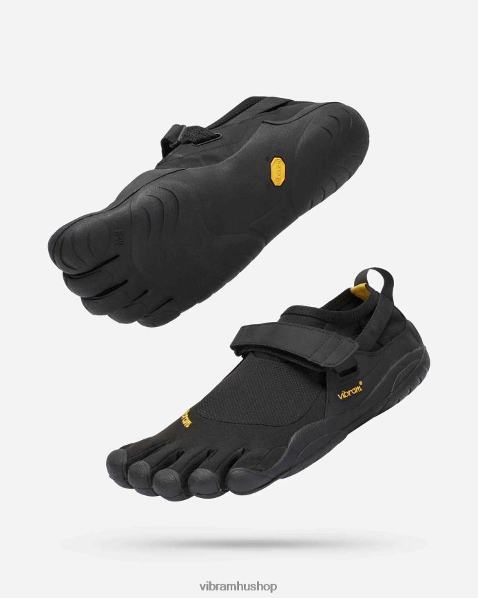 férfiak fekete kso T442ZL27 Vibram cipő