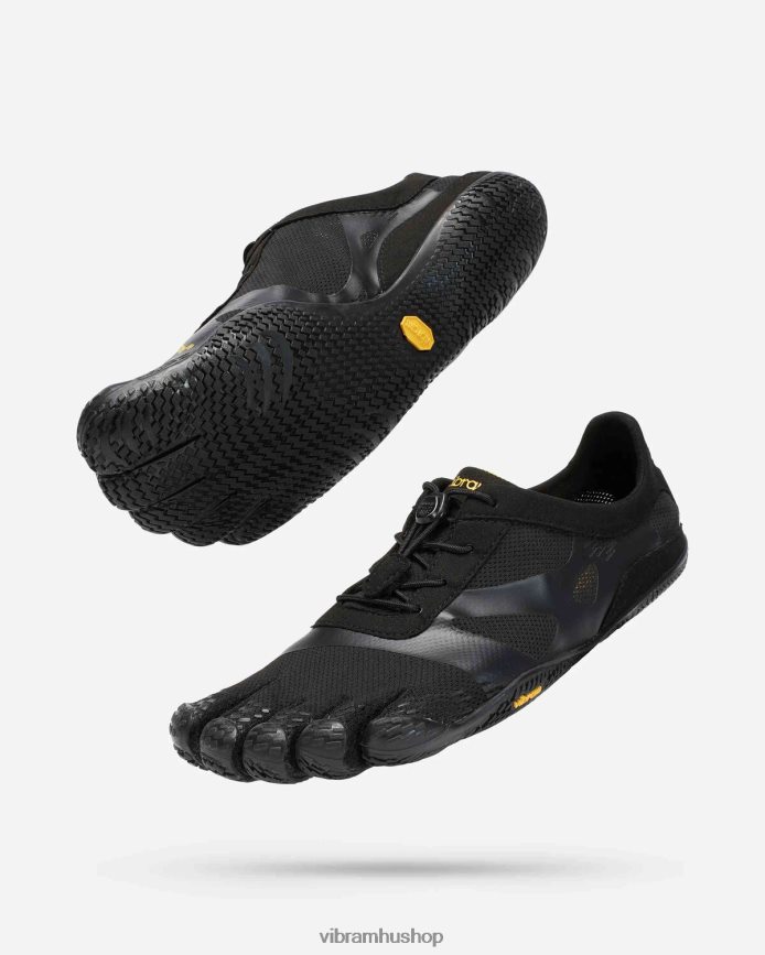 férfiak fekete kso evo T442ZL115 Vibram cipő