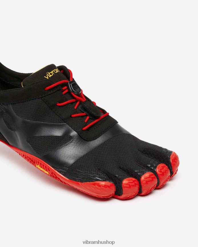 férfiak fekete piros kso evo T442ZL9 Vibram cipő