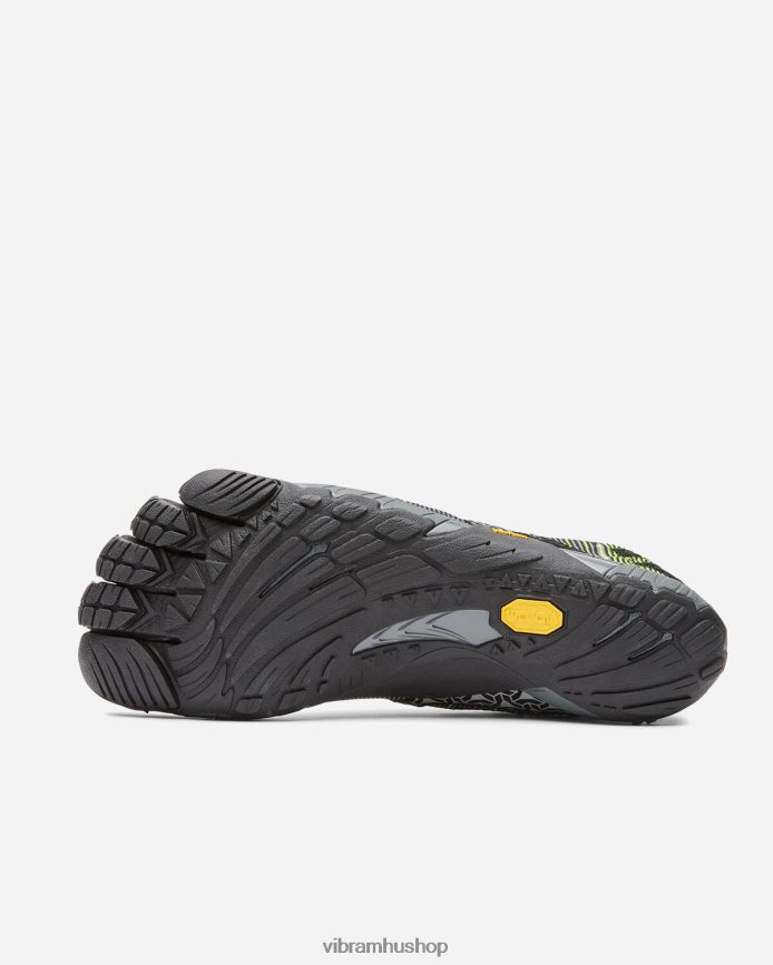 férfiak fekete sárga kmd evo T442ZL5 Vibram cipő