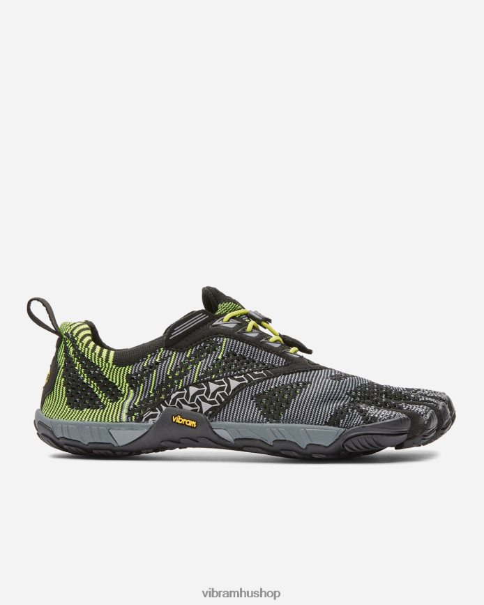 férfiak fekete sárga kmd evo T442ZL5 Vibram cipő