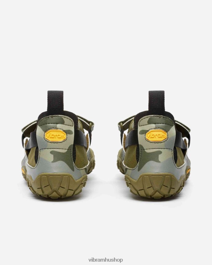 férfiak sötétzöld/camo spyridon evo T442ZL31 Vibram cipő