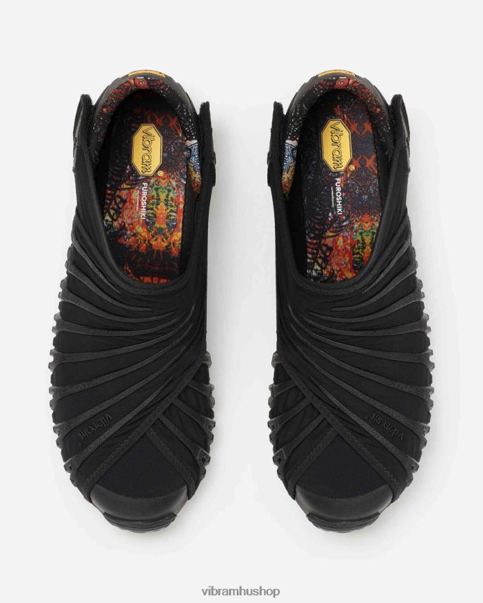 férfiak fekete furoshiki T442ZL17 Vibram cipő