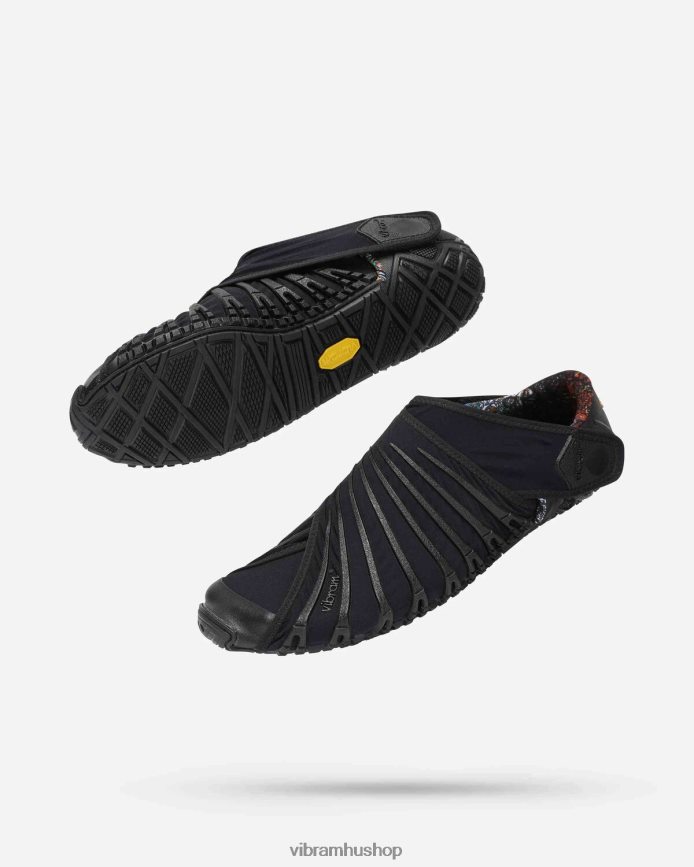 férfiak fekete furoshiki T442ZL17 Vibram cipő