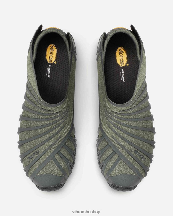 férfiak zöld furoshiki ökomentes T442ZL86 Vibram cipő