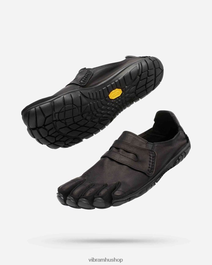 férfiak fekete cvt-bőr T442ZL30 Vibram cipő