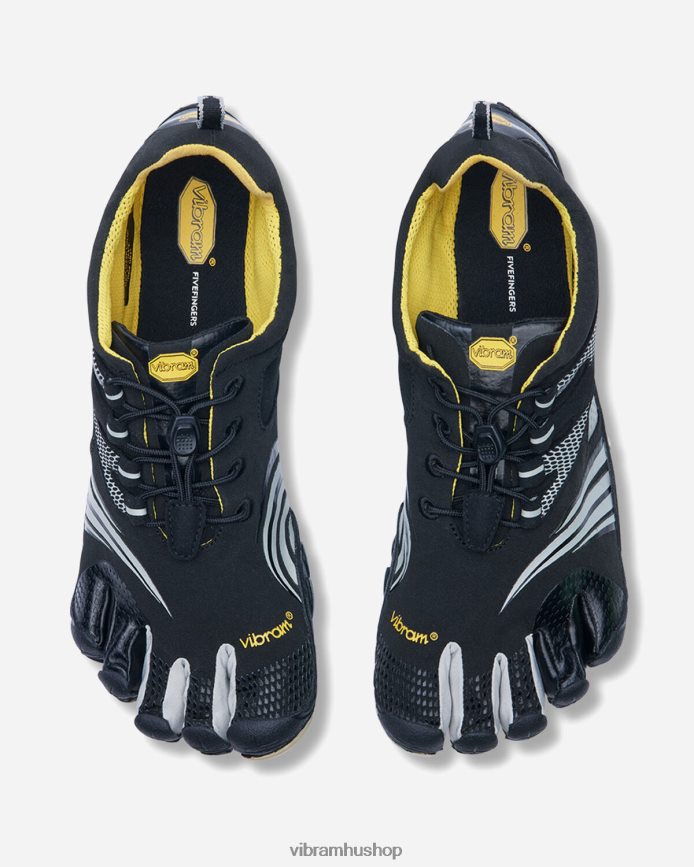 férfiak fekete/ezüst/szürke kmd sport ls T442ZL118 Vibram cipő