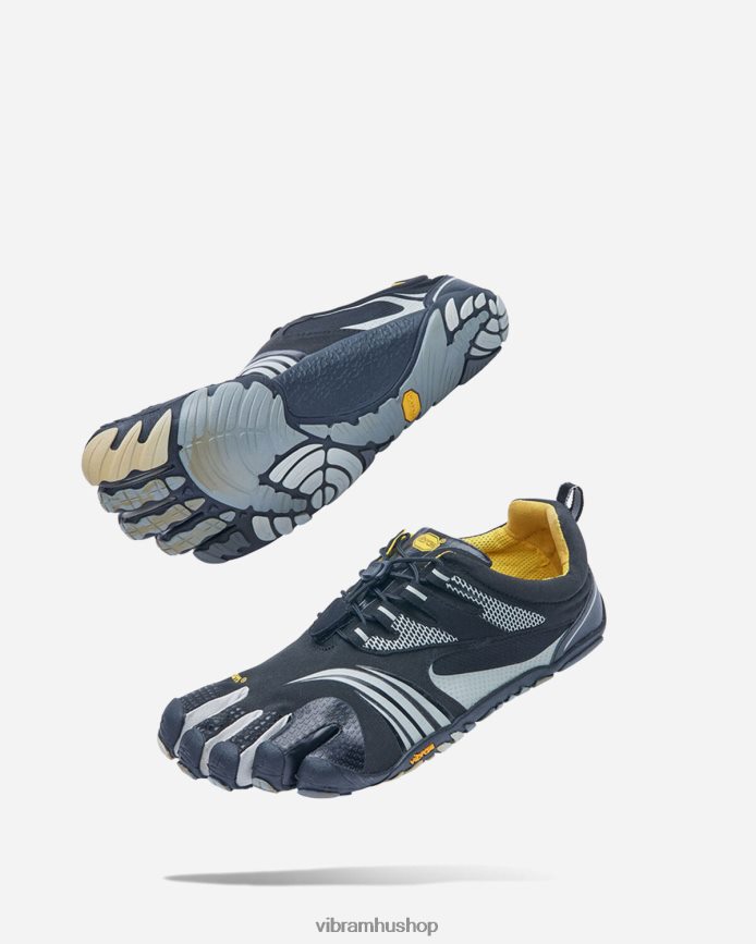 férfiak fekete/ezüst/szürke kmd sport ls T442ZL118 Vibram cipő