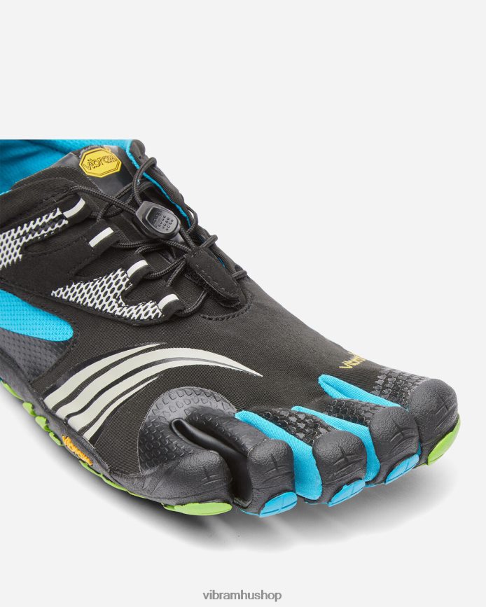 férfiak fekete/kék/zöld kmd sport ls T442ZL119 Vibram cipő