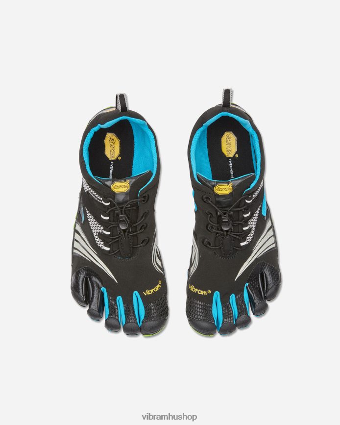 férfiak fekete/kék/zöld kmd sport ls T442ZL119 Vibram cipő