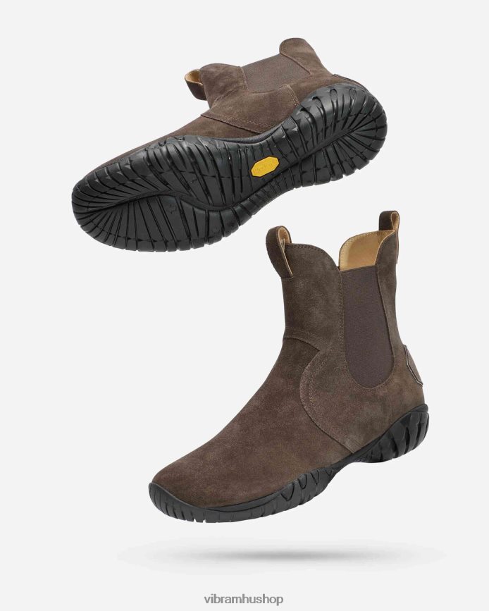 férfiak sötétbarna csak nekem-ló ökostep természetes T442ZL54 Vibram cipő