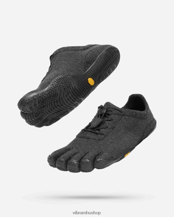 férfiak szürke/fekete kso öko gyapjú T442ZL15 Vibram cipő