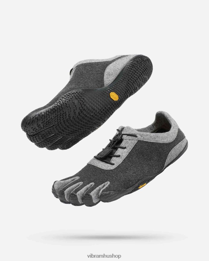 férfiak szürke/világosszürke/fekete kso öko gyapjú T442ZL89 Vibram cipő