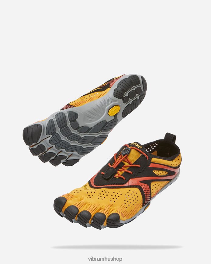 férfiak arany/sárga/fekete v-futás T442ZL120 Vibram cipő