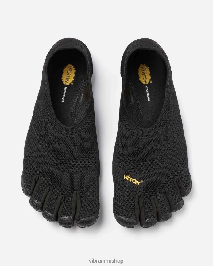 férfiak fekete el-x kötött T442ZL10 Vibram cipő