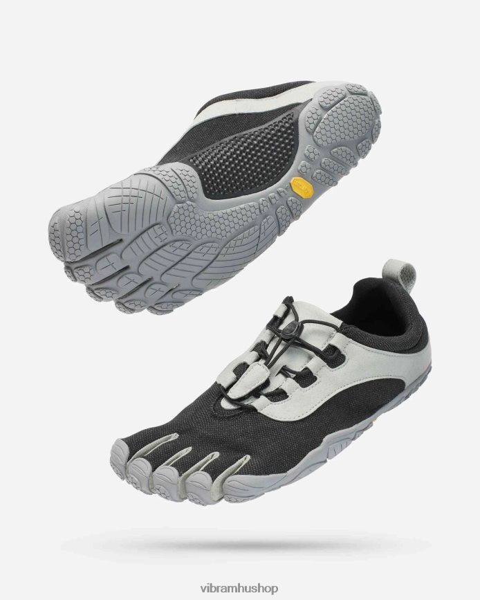 férfiak fekete/szürke v-run retro T442ZL76 Vibram cipő