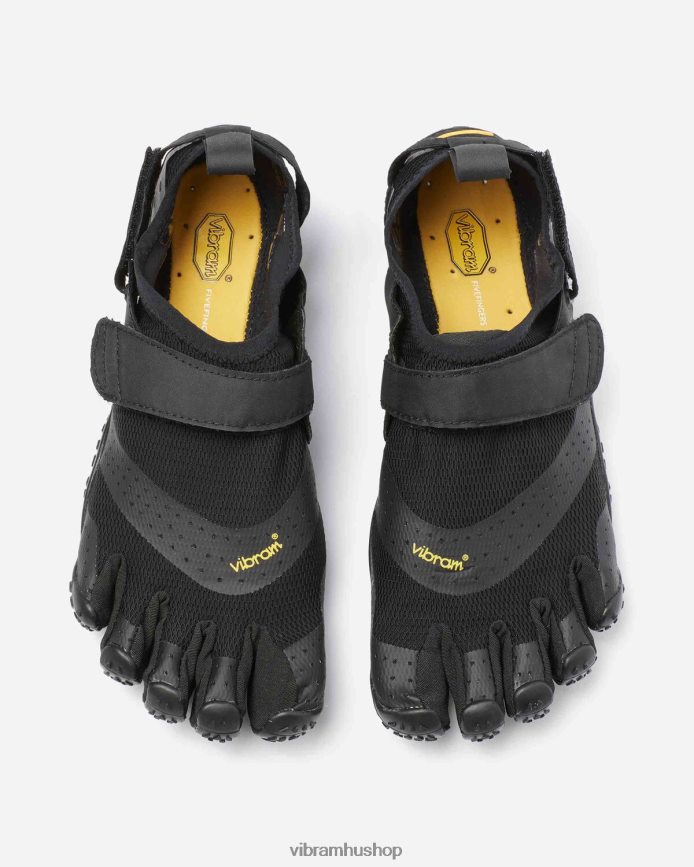 férfiak fekete v-aqua T442ZL53 Vibram cipő