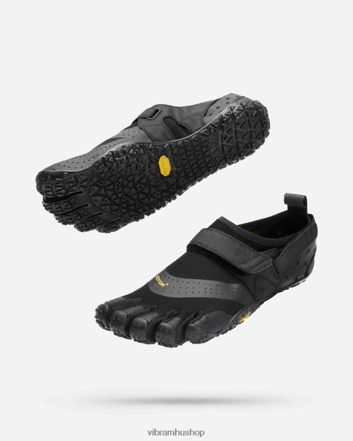 férfiak fekete v-aqua T442ZL53 Vibram cipő