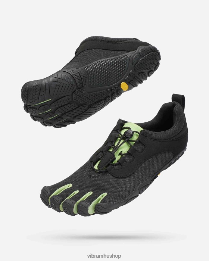 férfiak fekete/zöld v-run retro T442ZL41 Vibram cipő