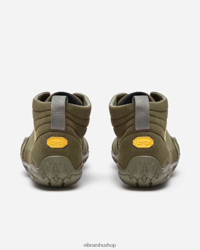 férfiak katonai/sötétszürke v-trek T442ZL38 Vibram cipő