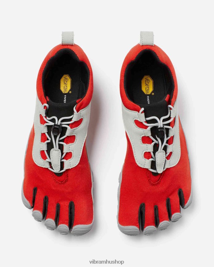 férfiak piros/fekete/szürke v-run retro T442ZL103 Vibram cipő