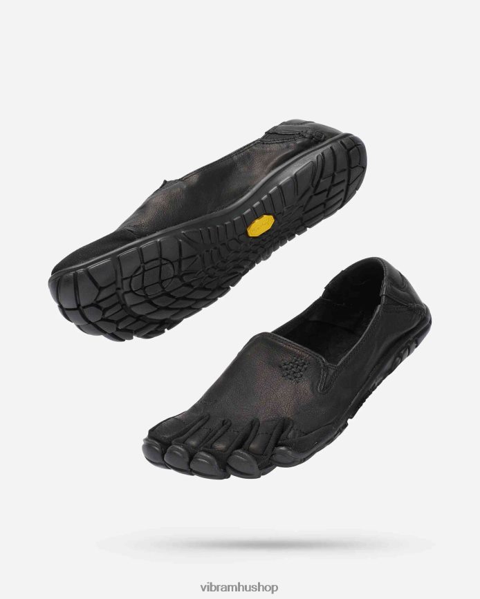 nők fekete cvt-bőr T442ZL132 Vibram cipő