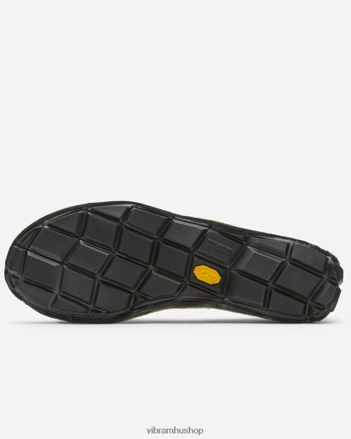 nők zöld/fekete egynegyed bársony T442ZL140 Vibram cipő