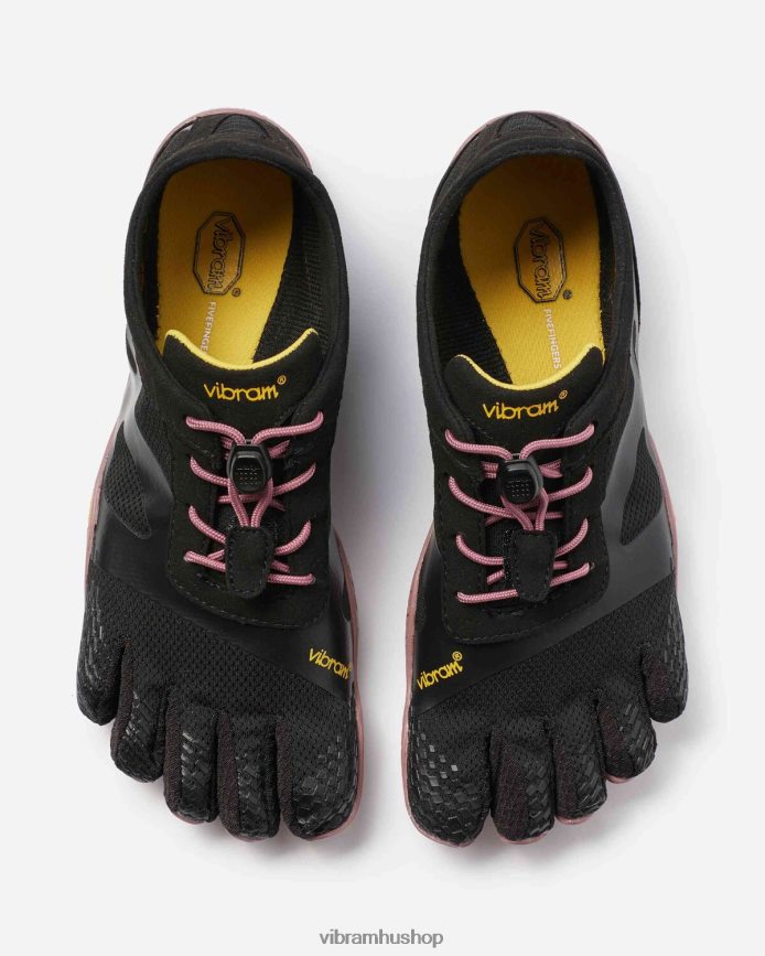 nők fekete rózsa kso evo T442ZL22 Vibram cipő