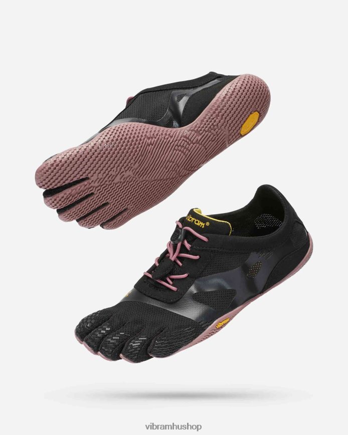 nők fekete rózsa kso evo T442ZL22 Vibram cipő