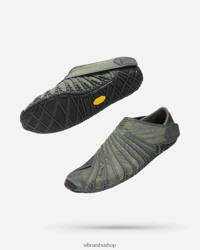 nők zöld furoshiki ökomentes T442ZL58 Vibram cipő