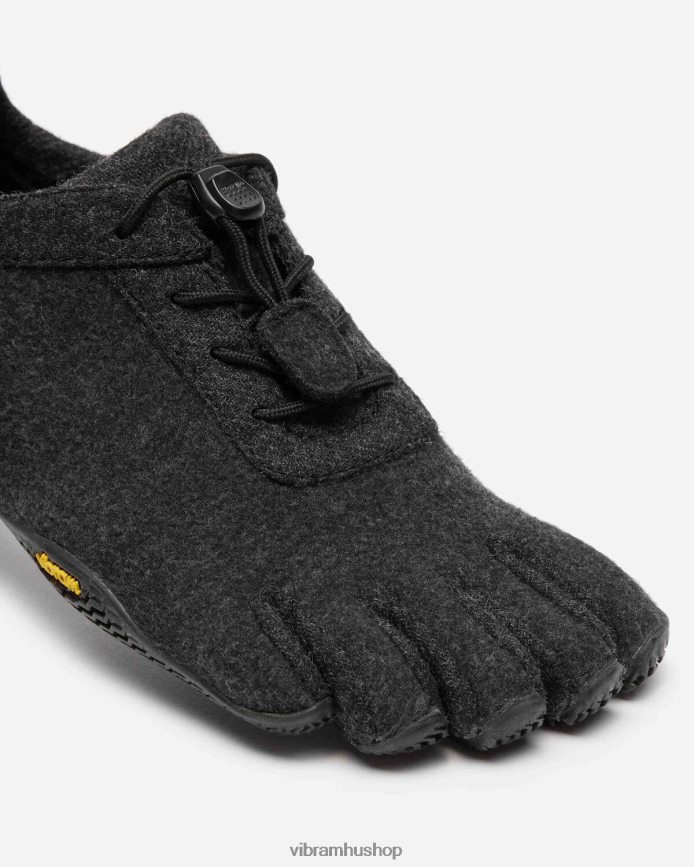 nők szürke/fekete kso öko gyapjú T442ZL99 Vibram cipő