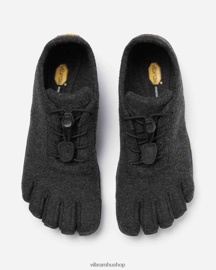 nők szürke/fekete kso öko gyapjú T442ZL99 Vibram cipő