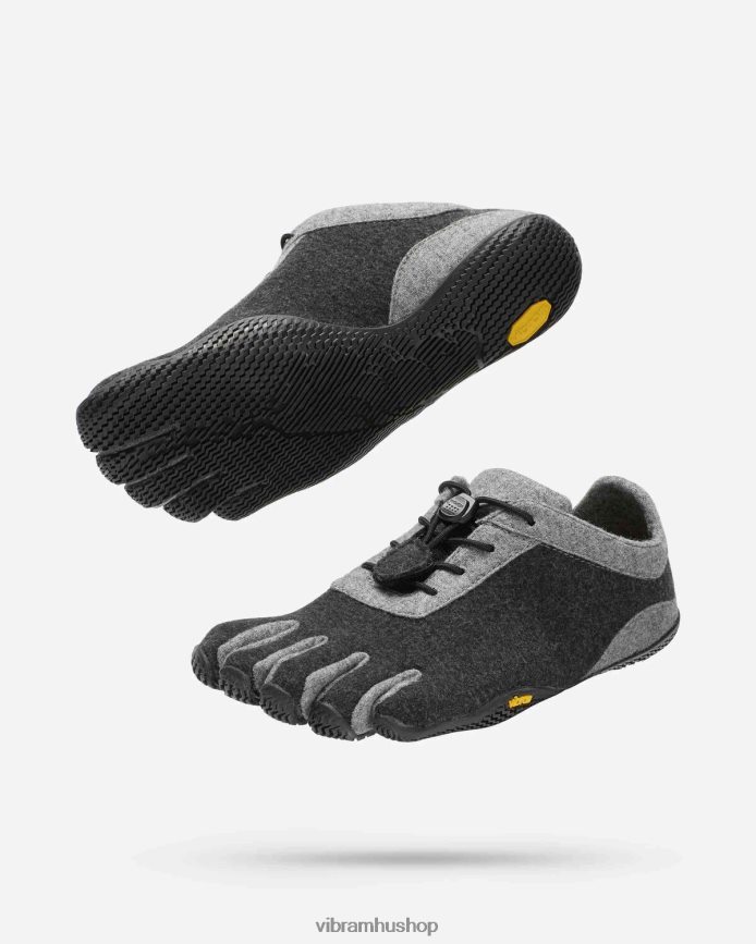 nők szürke/világosszürke/fekete kso öko gyapjú T442ZL11 Vibram cipő