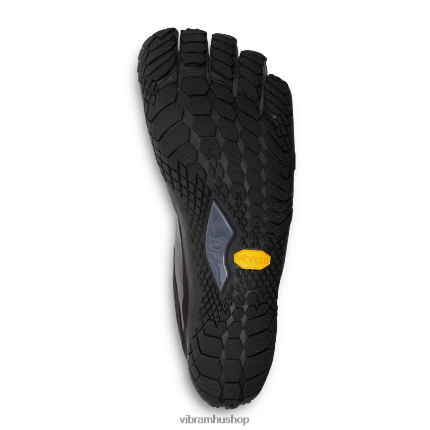 nők fekete/szürke/citronelle v-trek T442ZL113 Vibram cipő