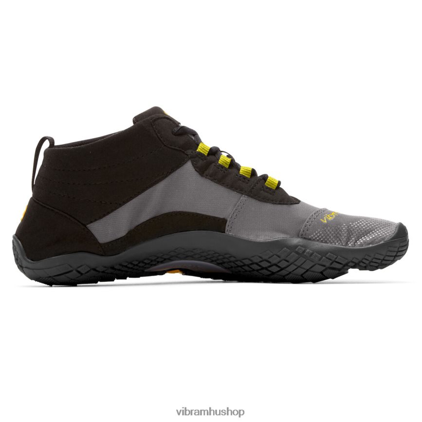 nők fekete/szürke/citronelle v-trek T442ZL113 Vibram cipő
