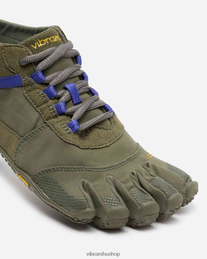 nők katonai/lila v-trek T442ZL32 Vibram cipő