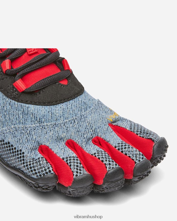 nők világos farmer/piros v-trek T442ZL1 Vibram cipő